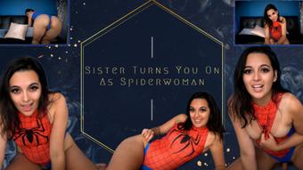 Sister Turns You On As Spiderwoman (Summer Fox)