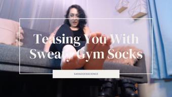 Teasing You With Sweaty Gym Socks (saradoesscience)