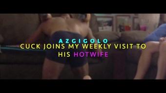 Azgigolo Cuck Joins My Weekly Visit 2 His Hotwife (AZGigolo)