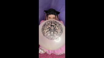BBW looner kitten blows&hugs 32" cattex - November 11, 2021 (GothAmber)