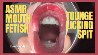 AMSR Mouth Sounds - Fisheye POV (LinaBlackly)