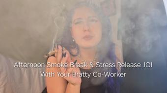 Afternoon Smoke Break and Stress Release JOI - March 31, 2025 (Freya Reign)