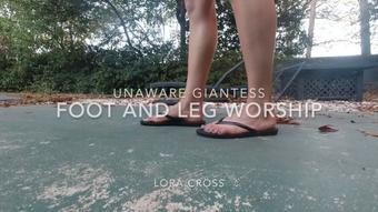 POV Giantess Feet - March 02, 2022 (Lora Cross)