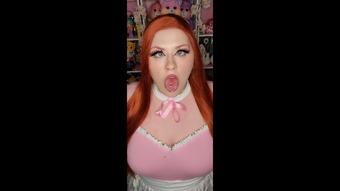 Sexy BBW Ginger Maid Ahegao - March 21, 2022 (GothAmber)