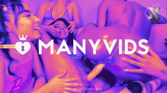 EXPLOSIVE INTERRACIAL DOUBLEDILDO SQUIRT (Xlivestudio)