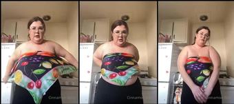 cinnamonnbaby 05 01 2022 2321257364 getting ready do u think this shirt is cute (cinnamonnbaby)