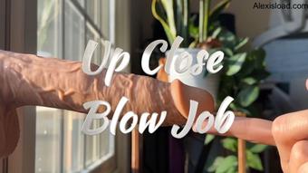 Up Close Dildo Blowjob (Alexis Load)