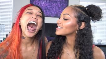 REMY & HONEY : MOUTH COMPARISON - January 02, 2022 (RoxieRaeFetish)