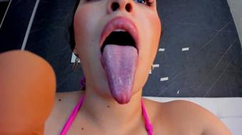 Tongue Teasing Delight - Delightful tongue-teasing pleasure (Melted_Chocolate)