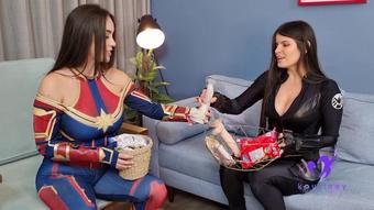 Trick-or-treat - Wonder Woman - October 29, 2021 (Kourtney Love)
