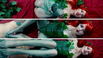 Poison Ivy - Feetjob and foot fetish - Mar 23, 2021 (Lil cosplay slut)