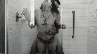 Showering with a Stipper (Dallasdom Studios)