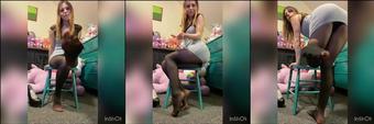 honeysmoney femdom footworship joi cum for my feet (honeysmoney)