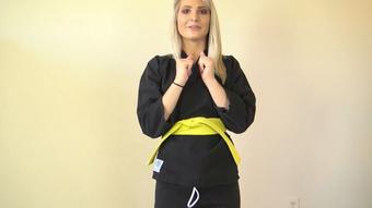 MAIA EVON EARNS HER ORANGE KARATE BELT - September 15, 2022 (RoxieRaeFetish)