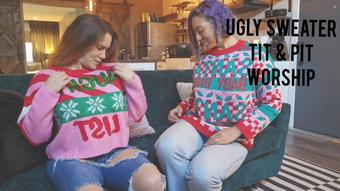Ugly Sweater Tit & Pit Worship with Giantess Cleo (Aderes Quin)