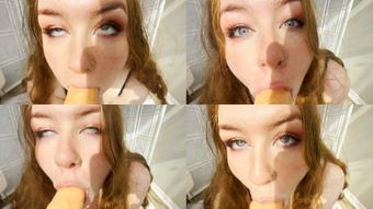 Eye Contact Blowjob POV | Virtual Sex (BustySeaWitch)