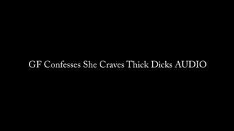 GF Confesses She Craves Thick DicksAUDIO (Nina Crowne)