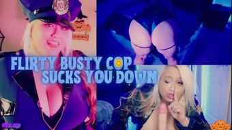 Flirty Busty Cop Sucks You Down (clubdinasky)