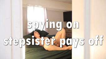 Spying on Stepsister Pays Off - May 13, 2025 (MilaMaeXO)