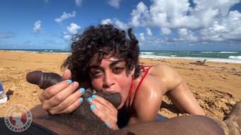 Sex On the Beach with Exotic Latina (Freak Mob Media)