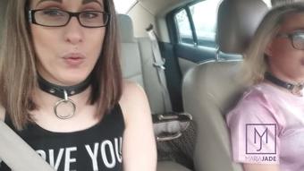 Maria Jade P–Ing In Public Gas Station Hd (Maria Jade)