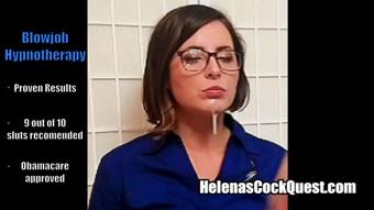 Psychologist Uses Blowjob Hypnotherapy (Helenas Cock Quest)