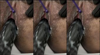 Close Up Fucking Machine Masturbation (Pink Foxx)