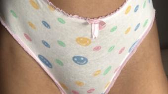 Little riri try’s on her new knickers (RhiannonRyder1995)