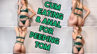 CUM EATING AND ANAL FOR PEEPING TOM - January 30, 2021 (Chastity Lynn)