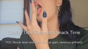 Quality Time Turns To Snack Time - March 14, 2025 (Freya Reign)