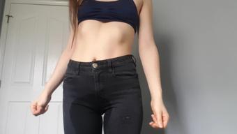 First Time Pissing Myself JOI (Hazel Simone)