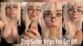 Step Sister Helps You Get Off (Lexxiblakk)
