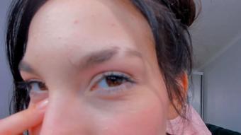 POV closeup face eye contact - Jan 13, 2023 (Karolina_Mustela)