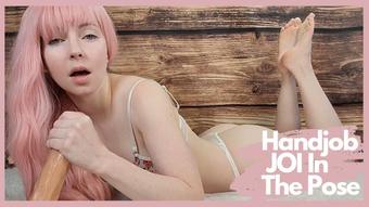 Handjob JOI in The Pose - February 20, 2023 (TheTinyFeetTreat)