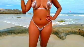 ALMOST NAKED  AT PUBLIC BEACH (K3X PRODUCTIONS)