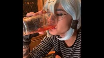 Bubbly Lunch Date with Sinon (kitsune_foreplay)