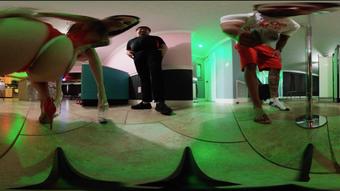 VR360* Dominated By Giants At Strip Club (Ginary)