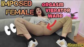 IMP0 SED FEMALE ORGASM POWERFUL VIBRATOR ON HIGH BY MY BF (Shanaxnow)