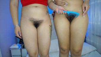 Miaisabella3 Hairy Pussy Brush (mia_isabella3)