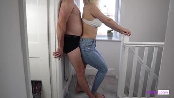 Penny Loren - Dick Grinding Tight Blue Jeans And Cum - Manyv (Penny Loren)