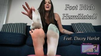 Foot Bitch Humiliated! MOV - October 21, 2022 (BarefootAcademy)