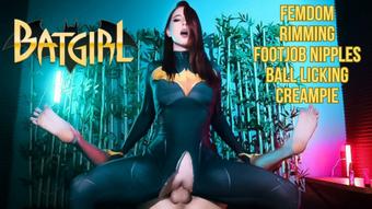 Batgirl caught and punished a panty thief (MollyRedWolf)