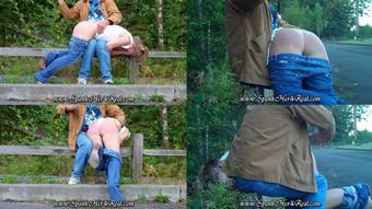 Outdoor Spankings Volume One (Spank Her 4 Real)