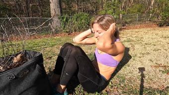 Lora Cross Pushup and Situp Challenge - June 14, 2023 (Lora Cross)