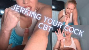 Jerking Your Cock with CBT (LinaBlackly)