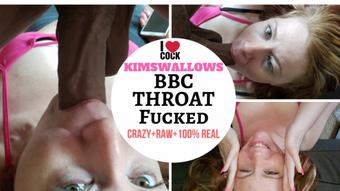 Kimswallows Bbc Throat Fucked With Throatpie (Kimswallows)