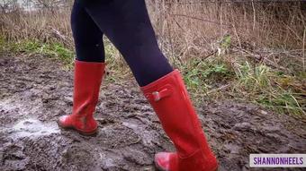 Flash Pervy Dog Walkers (Shannon Heels)