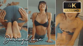 Huge Load on Asian Yoga Teacher - July 18, 2023 (Daring Kiara)