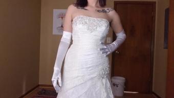 Wedding Dress Strip Tease (Nina Crowne)