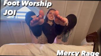 Foot Worship JOI (Blazed Brat)